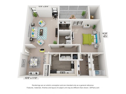 The Bradford floor plan at Hawthorne at Wisteria